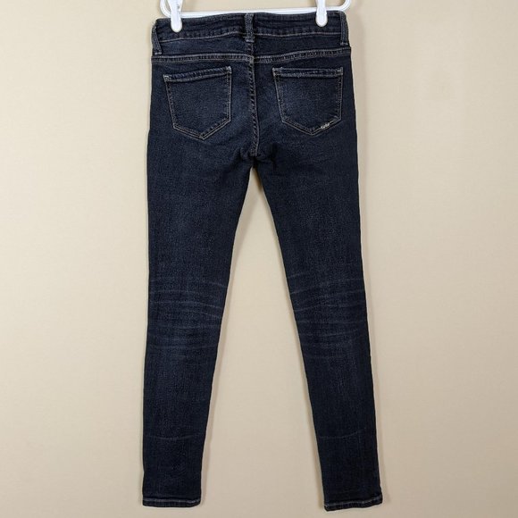 Aeropostale Lola Dark Blue Wash Low rise Size 0 - Picture 2 of 14